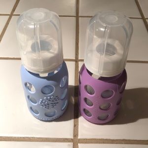 Life factory glass baby bottles 4 oz.